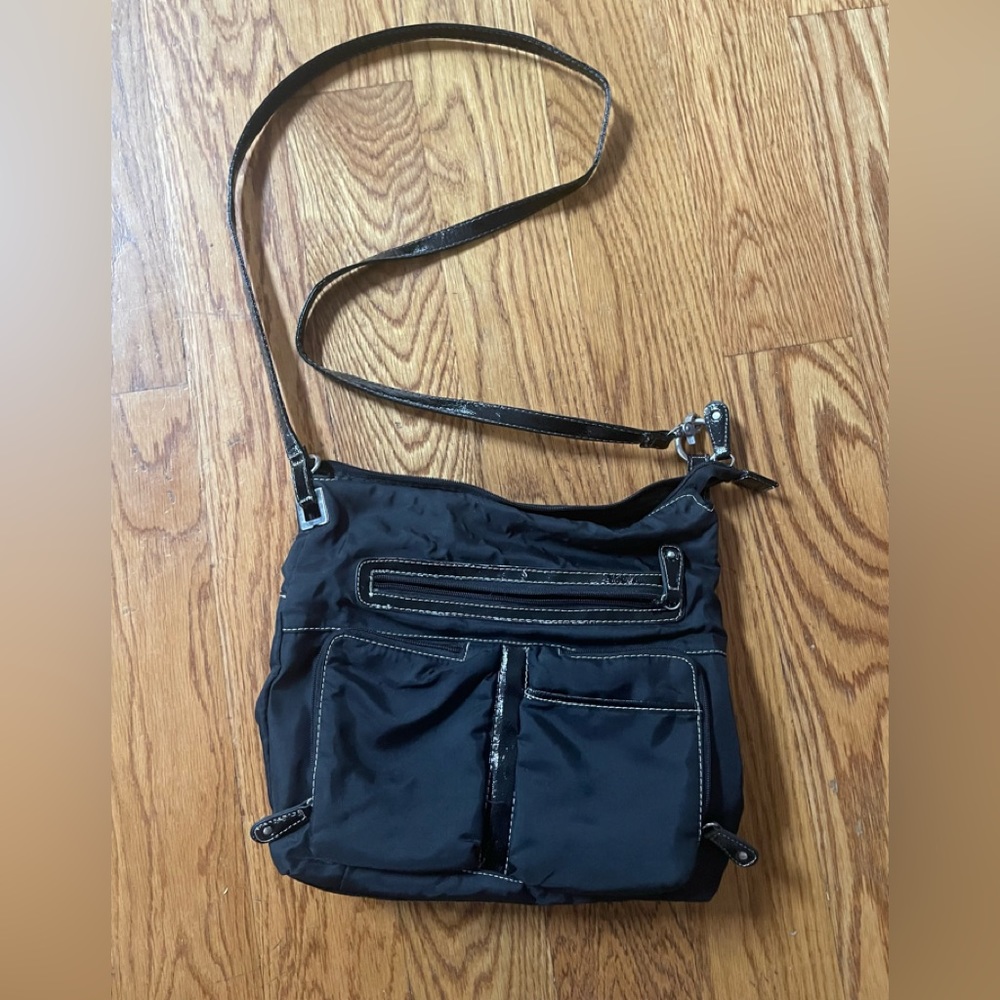 Multi Sac Black Crossbody Bag Pre Owned